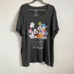 Torrid Mickey Mouse & Friends Short Roll Sleeve Graphic Tee-Size Size 3X-NWT